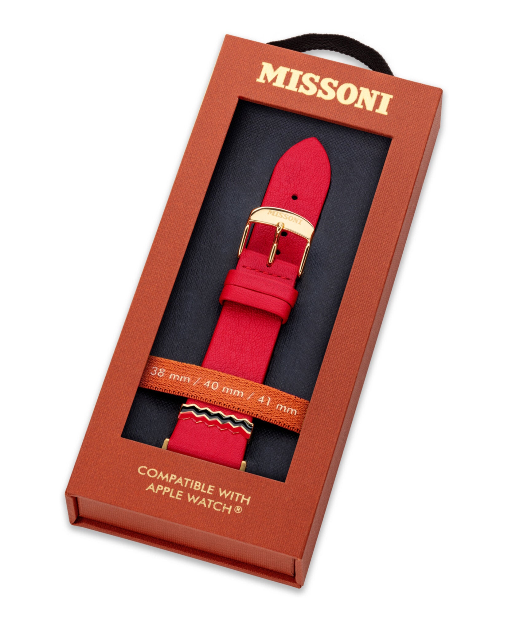 Missoni Zigzag Leather Apple Watch® Strap