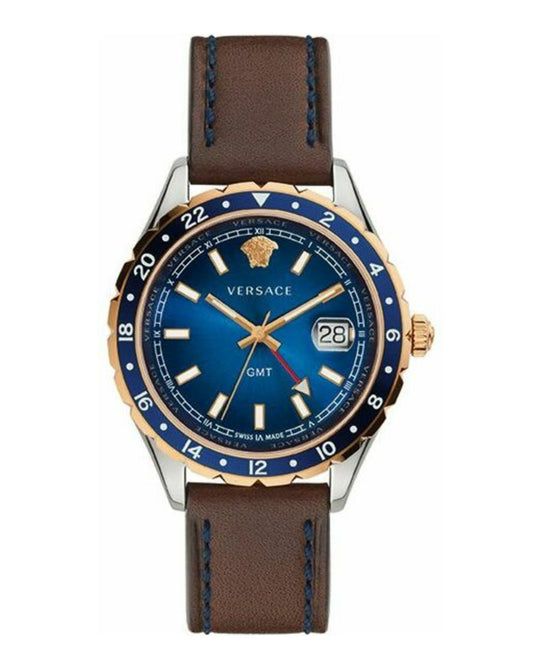 Hellenyium GMT Leather Watch