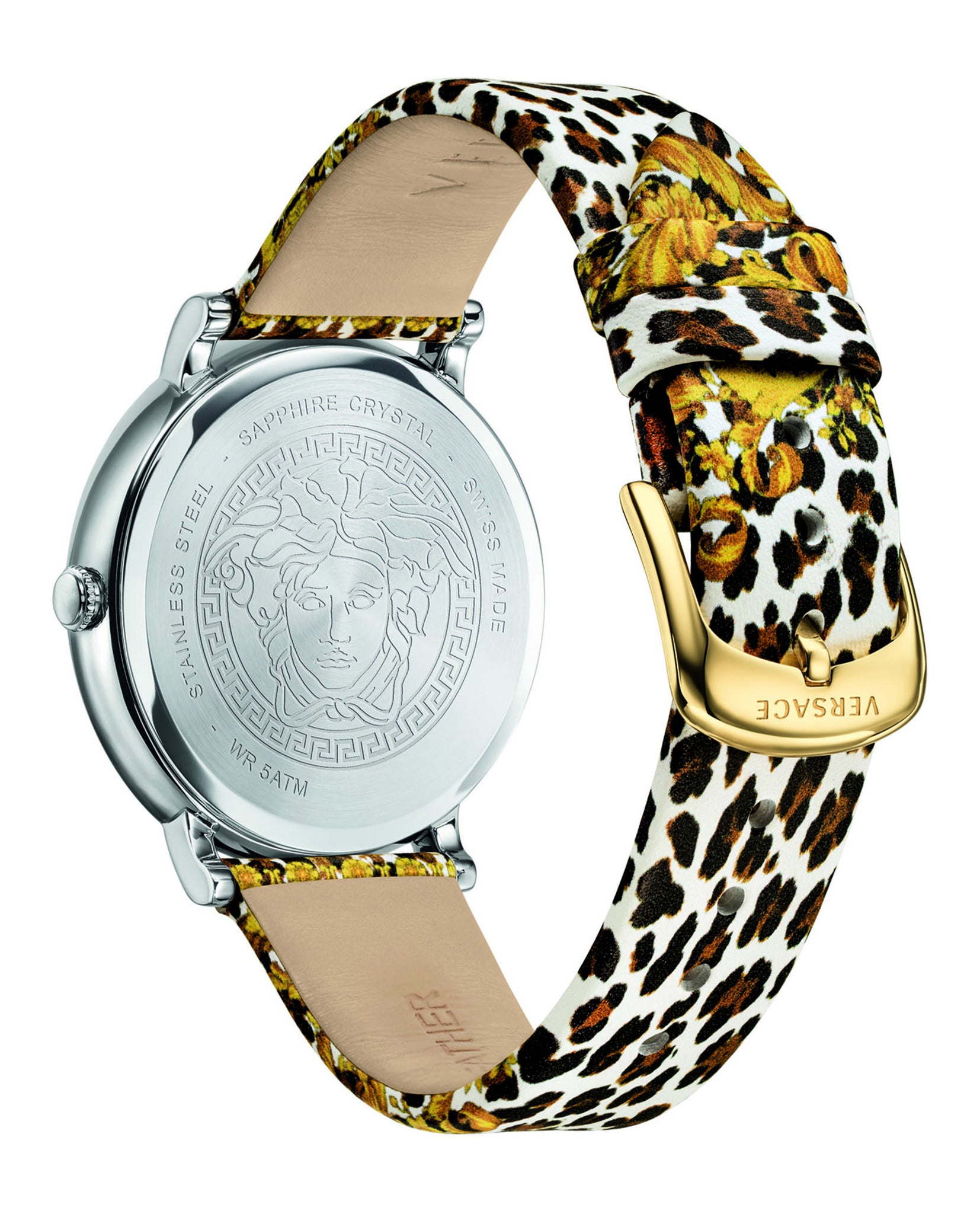 V-Circle Tribute Leather Watch