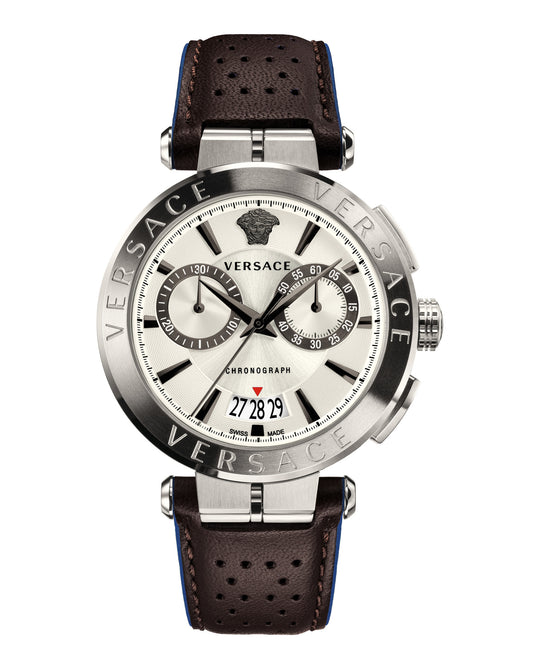 Chrono Leather Watch