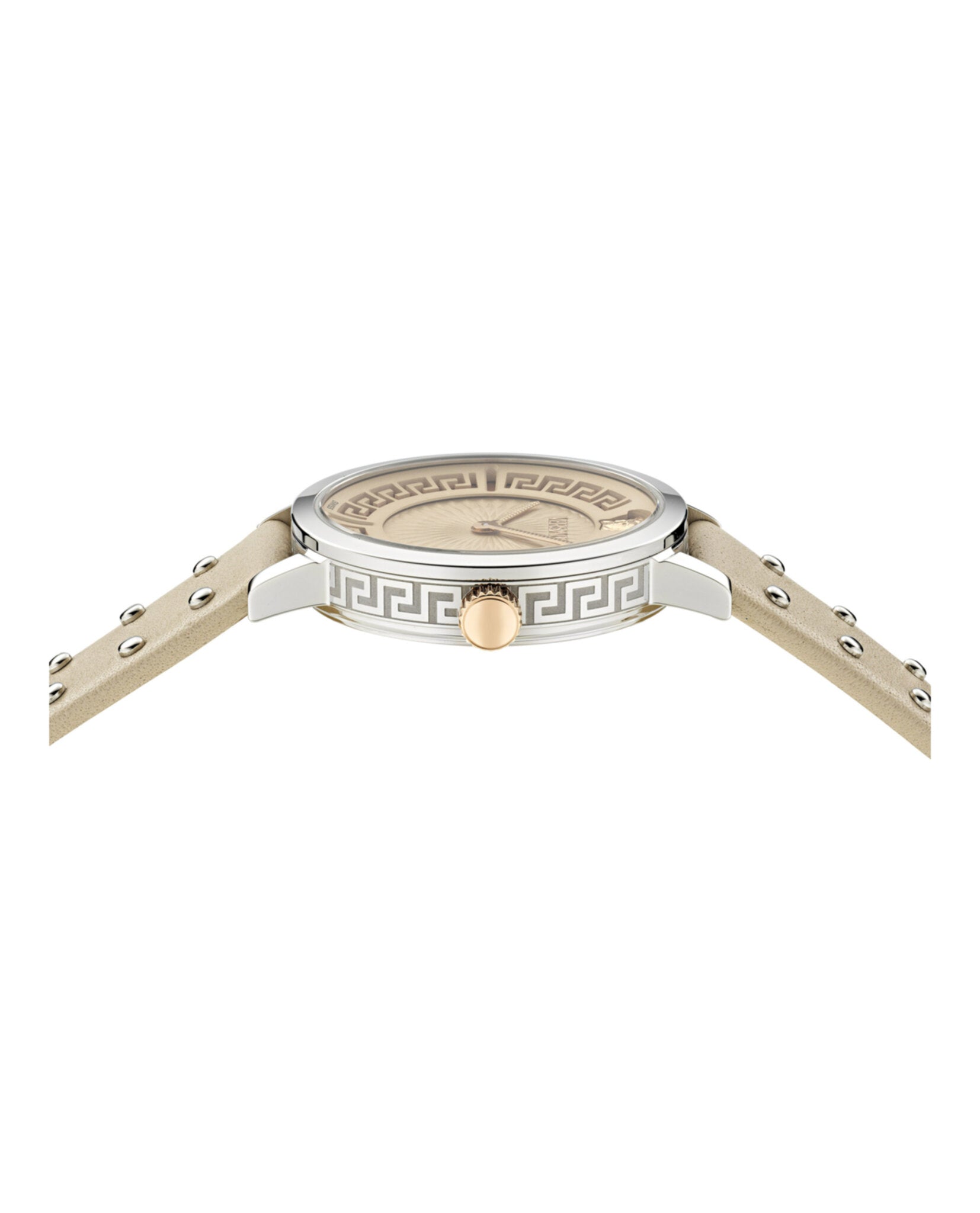 Greca Fortuna Leather Watch