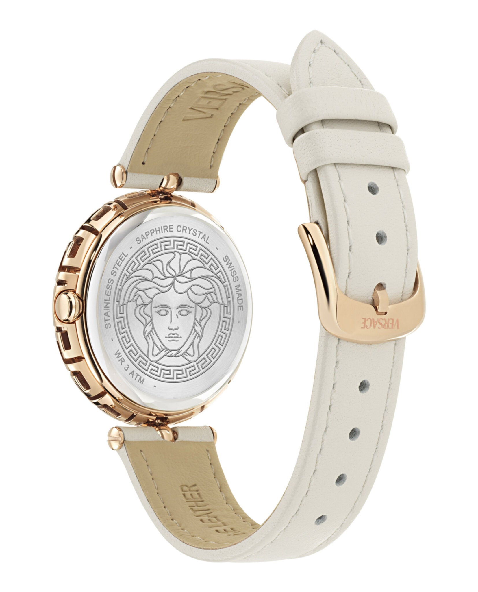 Medusa Jewel Leather Watch