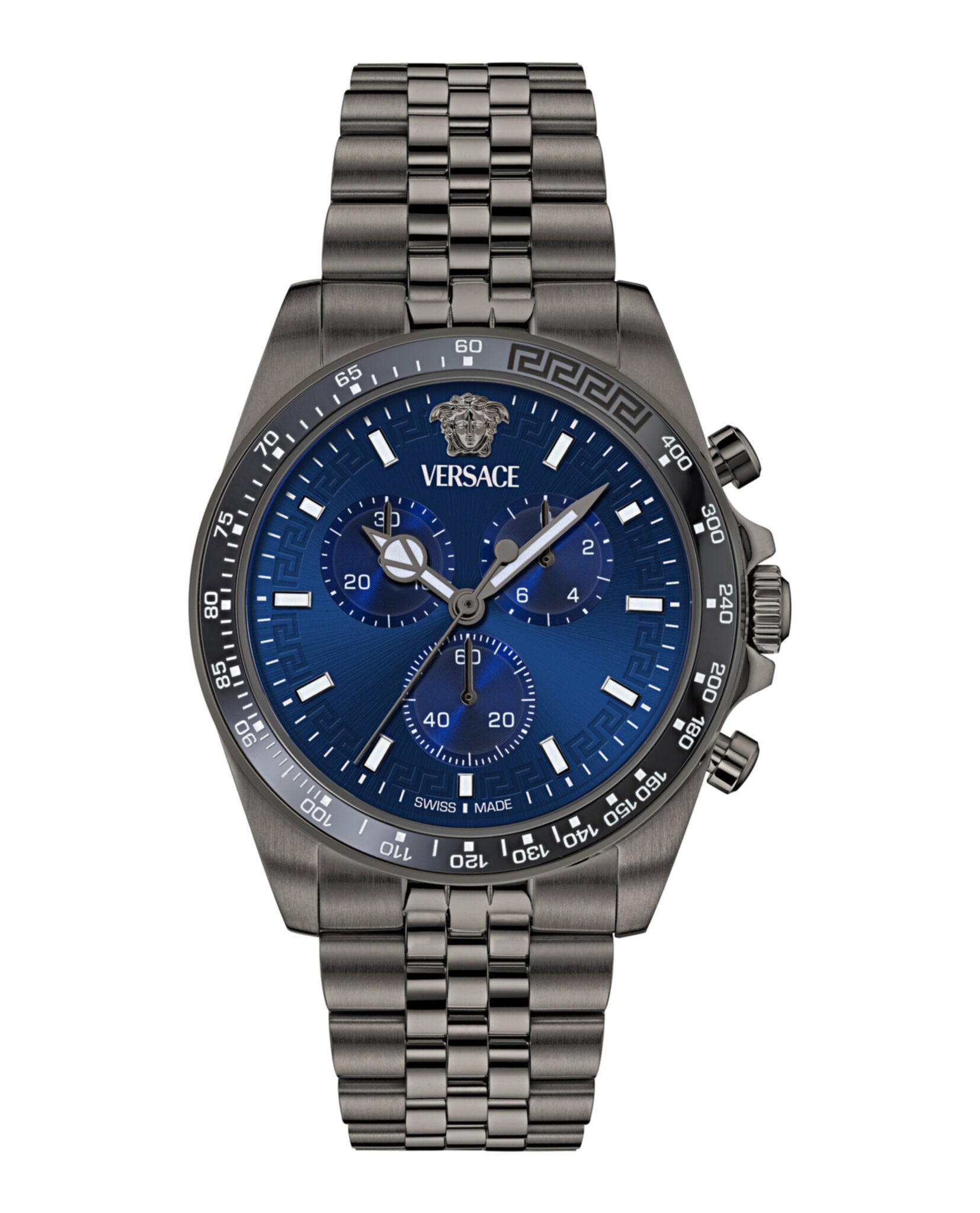 Greca Chrono Wave Bracelet Watch