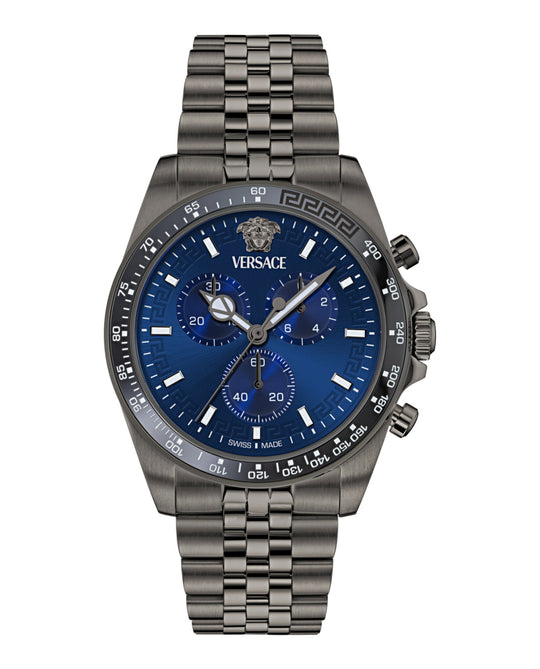 Greca Chrono Wave Bracelet Watch