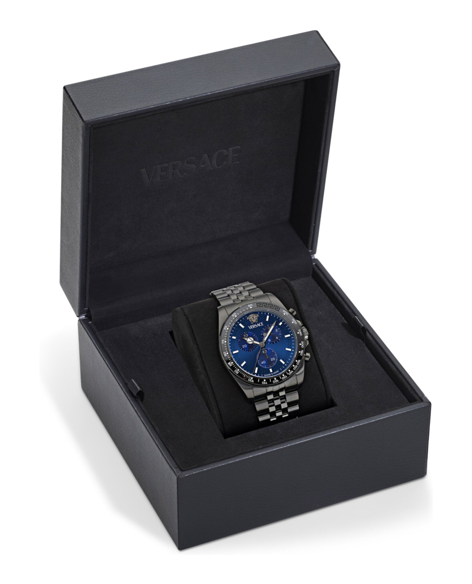 Greca Chrono Wave Bracelet Watch