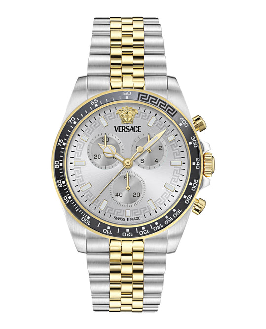 Greca Chrono Wave Bracelet Watch