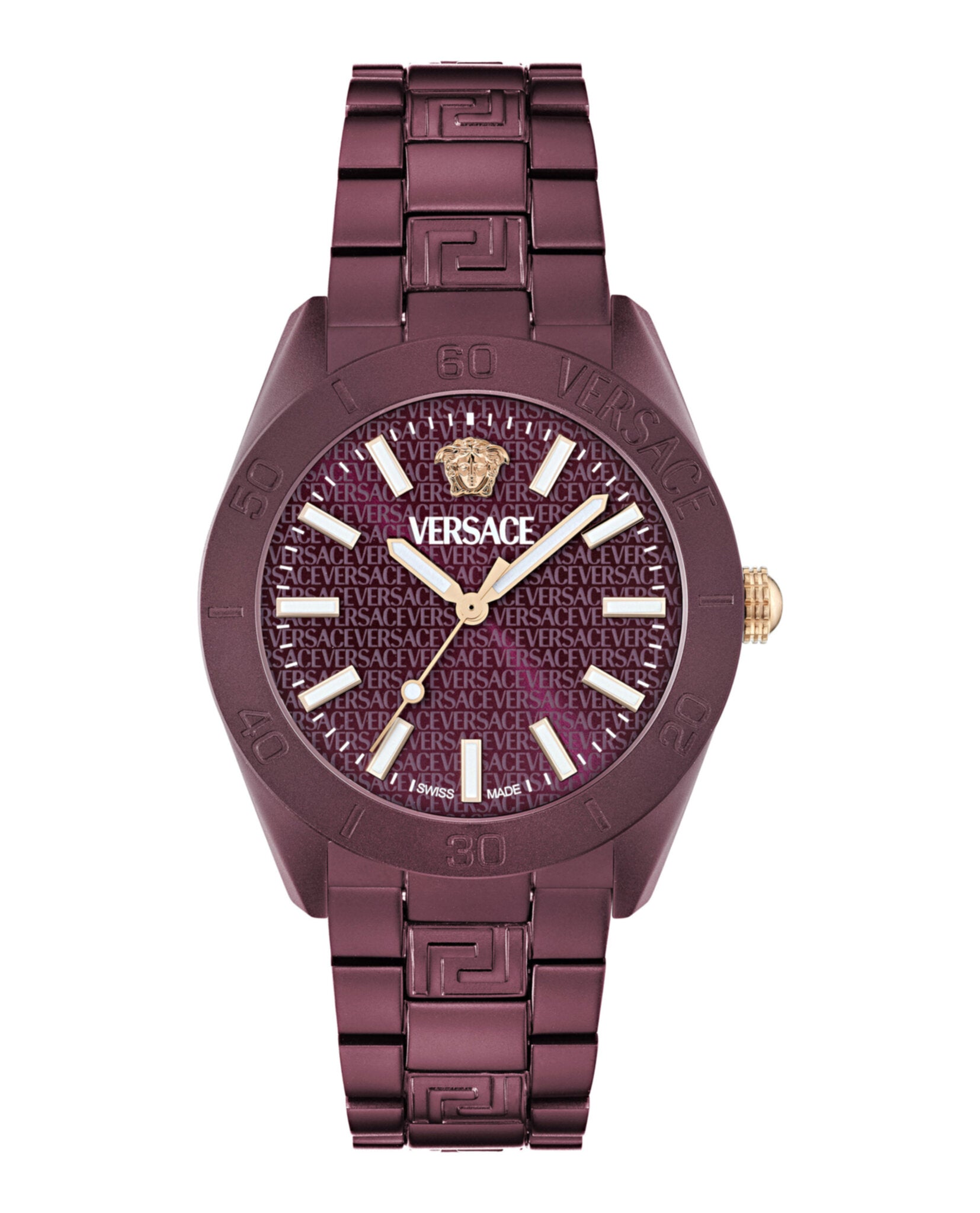 V-Dome Aluminum Bracelet Watch