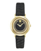 Versace Delphinus Leather Watch