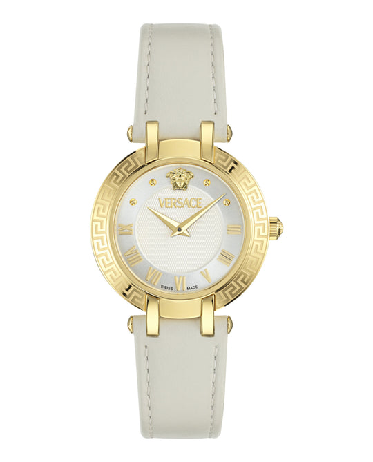 Versace Antlia Leather Watch
