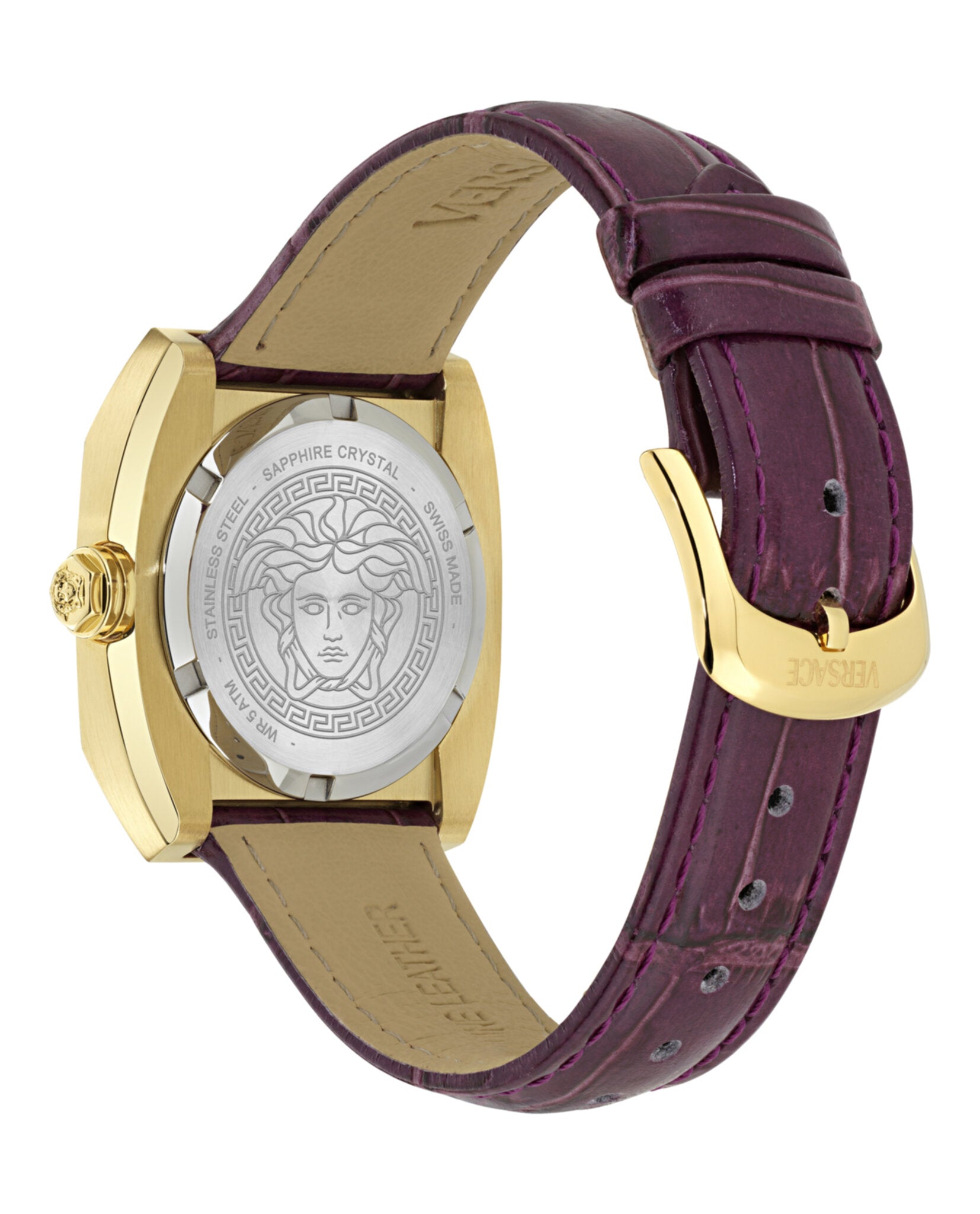 Medusa Antares Leather Watch