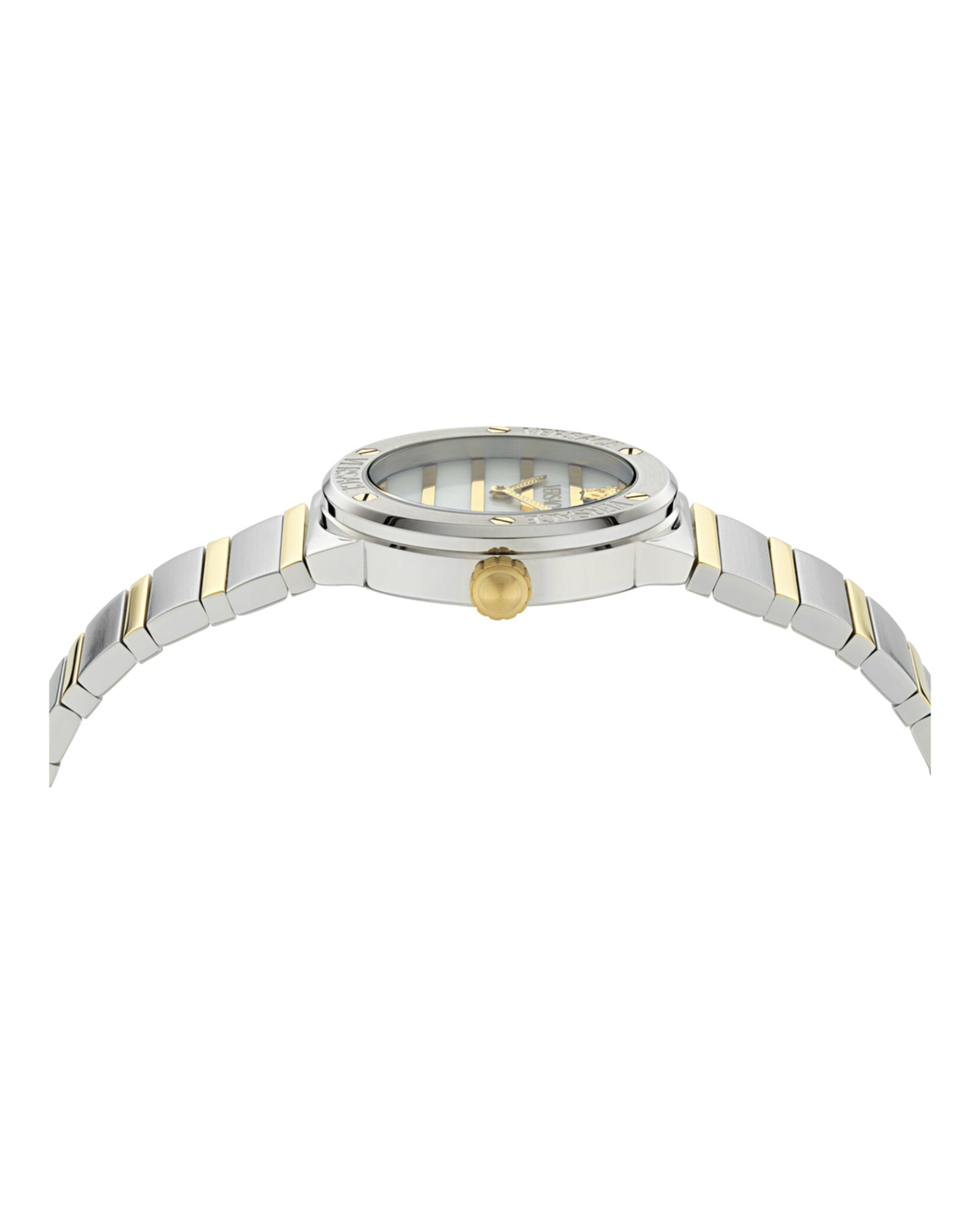 Greca Logo Pearl Bracelet Watch