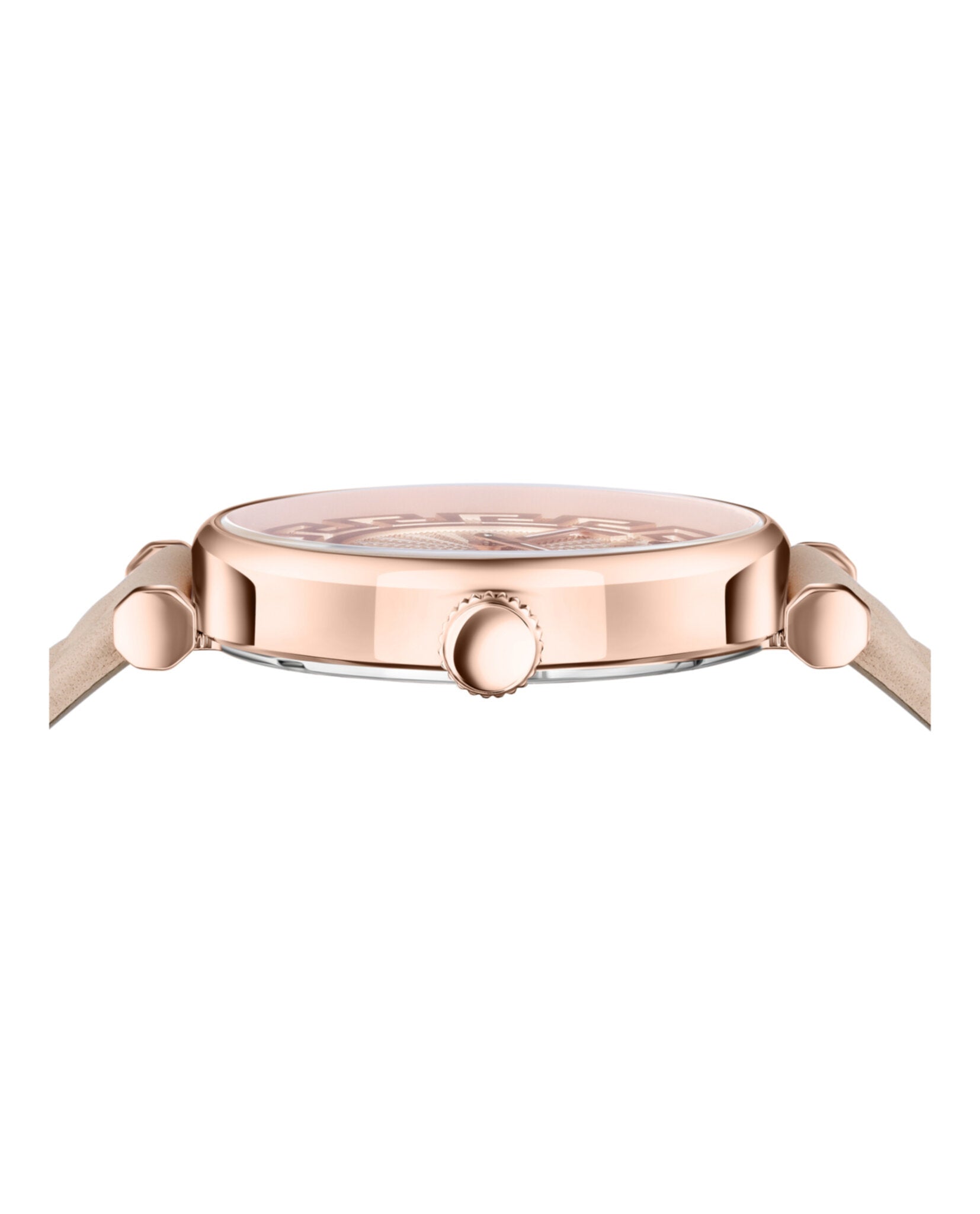 Greca Chic Leather Watch
