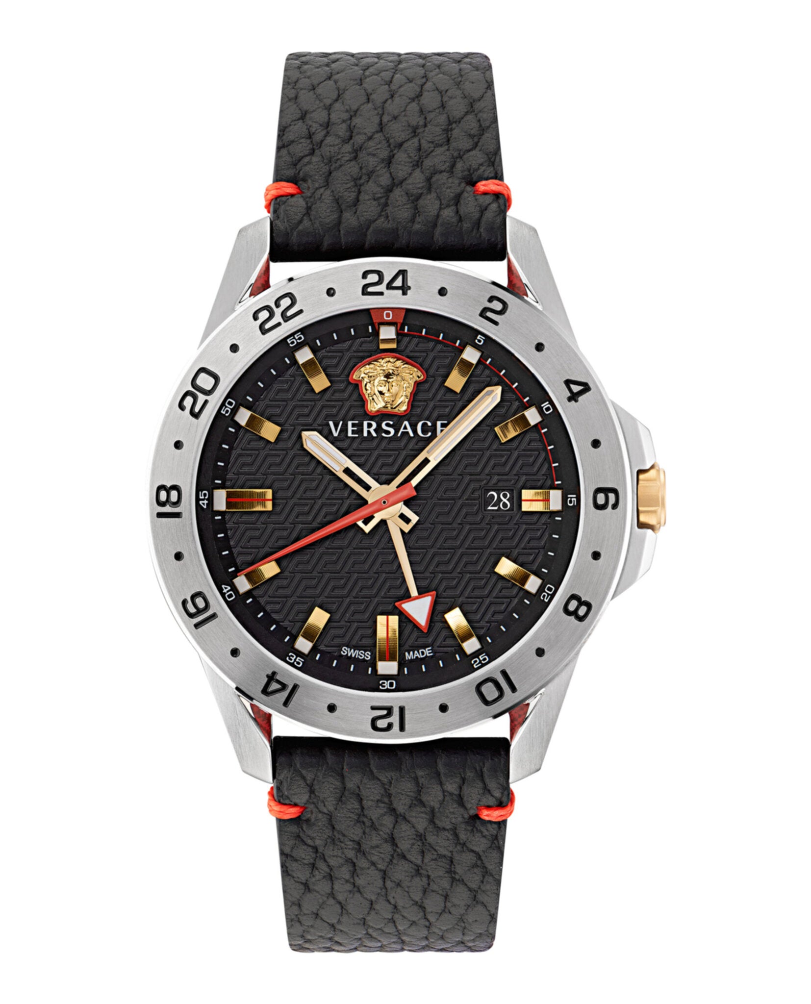 Sport Tech GMT Leather Watch