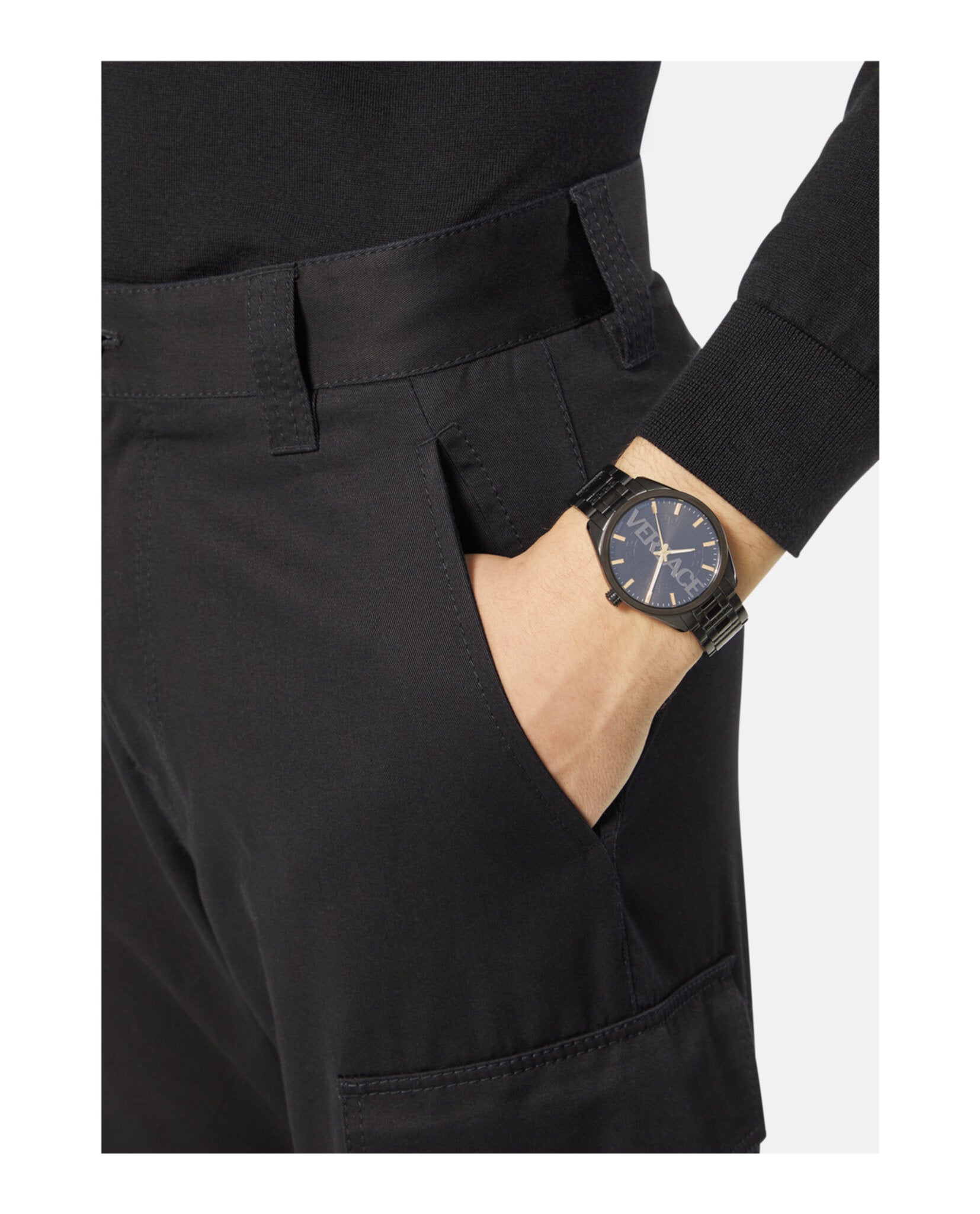 V-Vertical Bracelet Watch