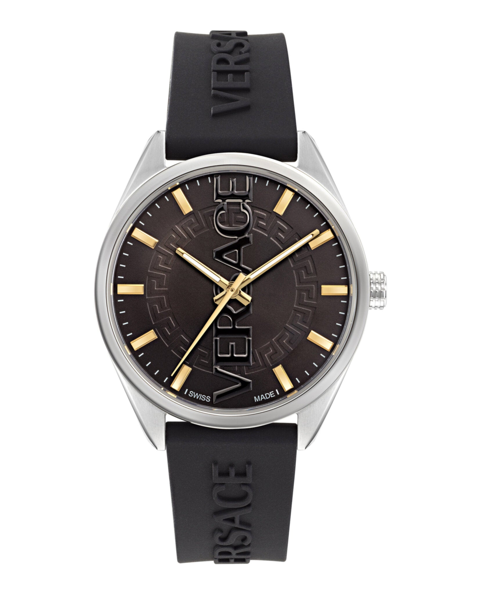 V-Vertical Silicone Watch