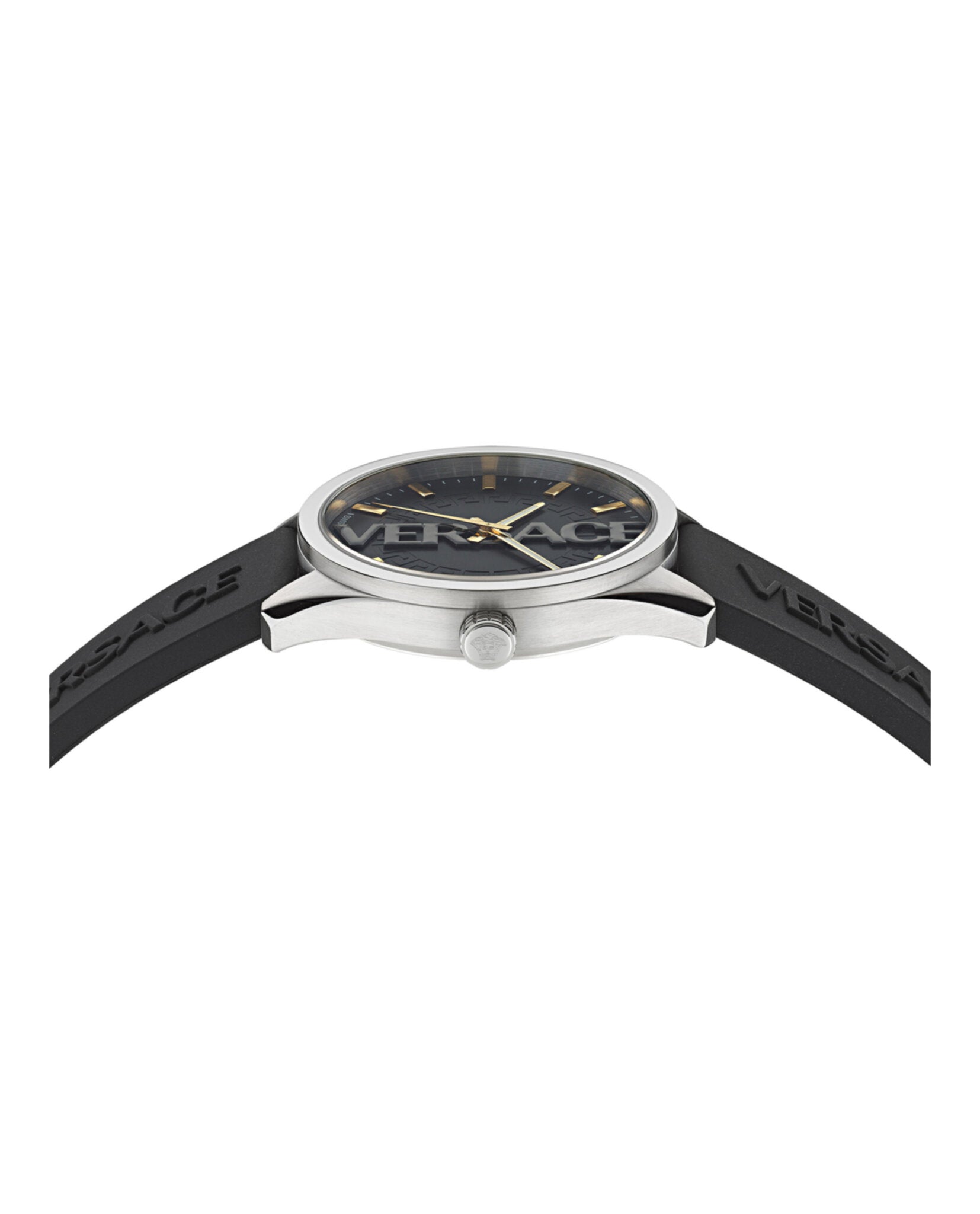 V-Vertical Silicone Watch