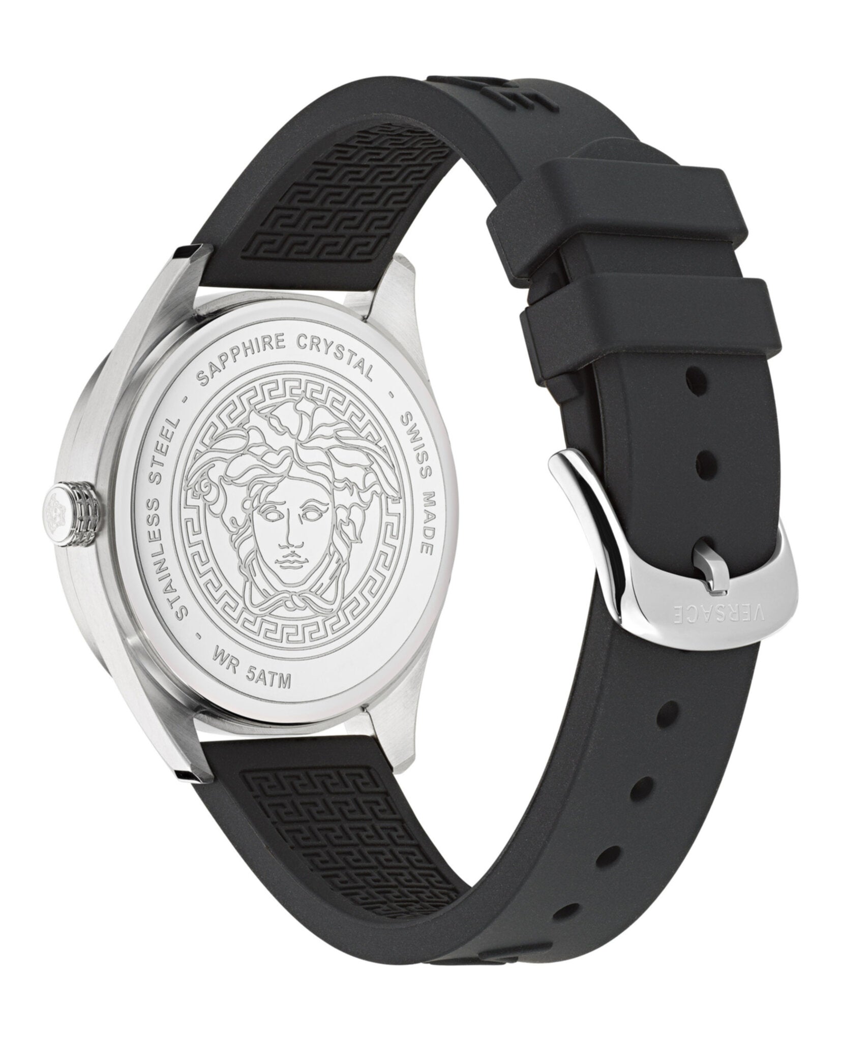 V-Vertical Silicone Watch