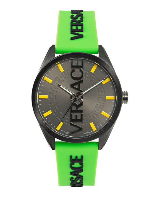 V-Vertical Silicone Watch