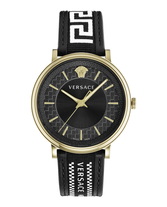 V-Circle Gent Strap Watch