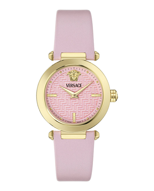 Versace Greek Leather Watch
