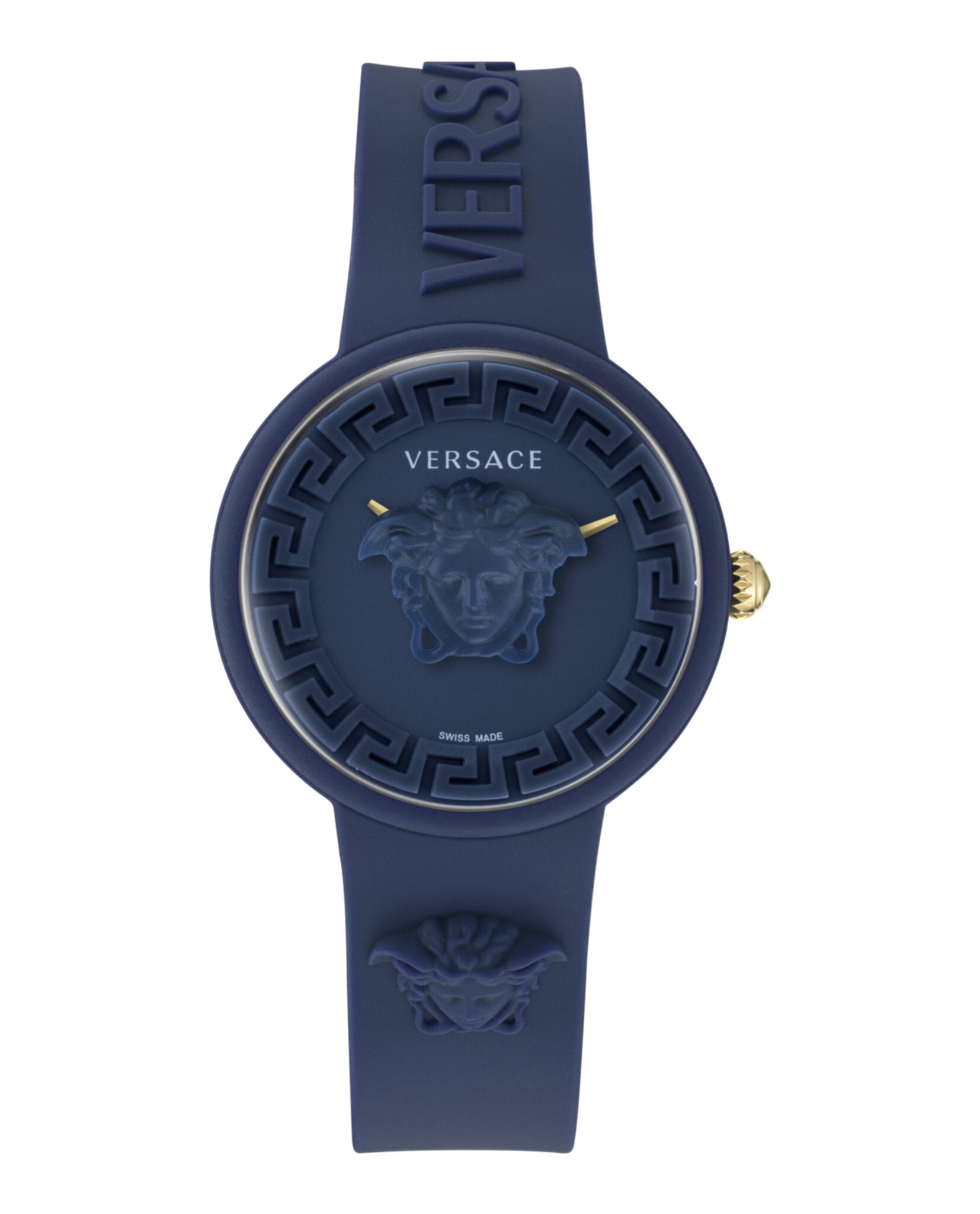 【希少】Versace ヴェルサーチ　置き時計　Medusa Blue Versace Womens Watches | Direct Luxury