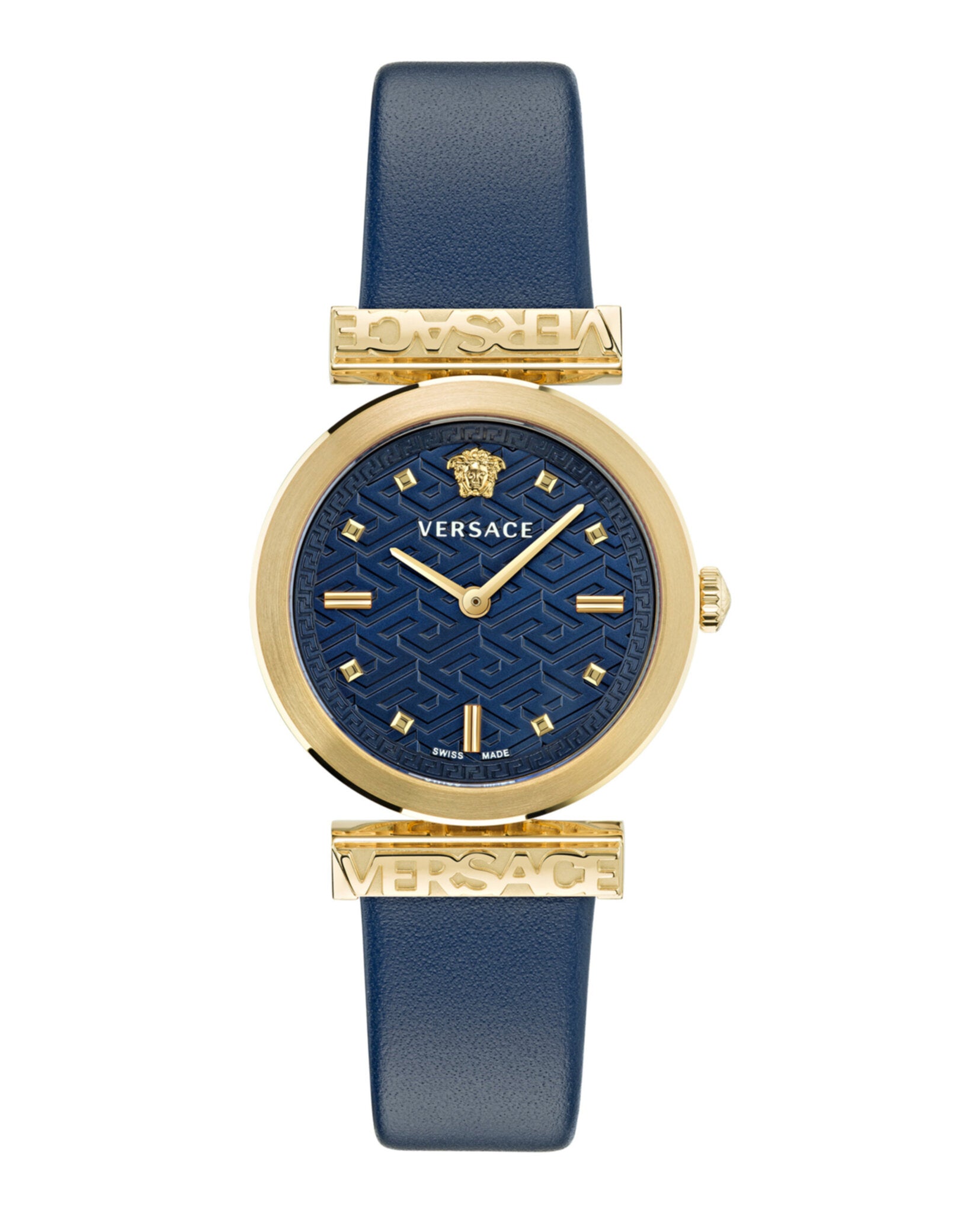 Versace Regalia Leather Watch