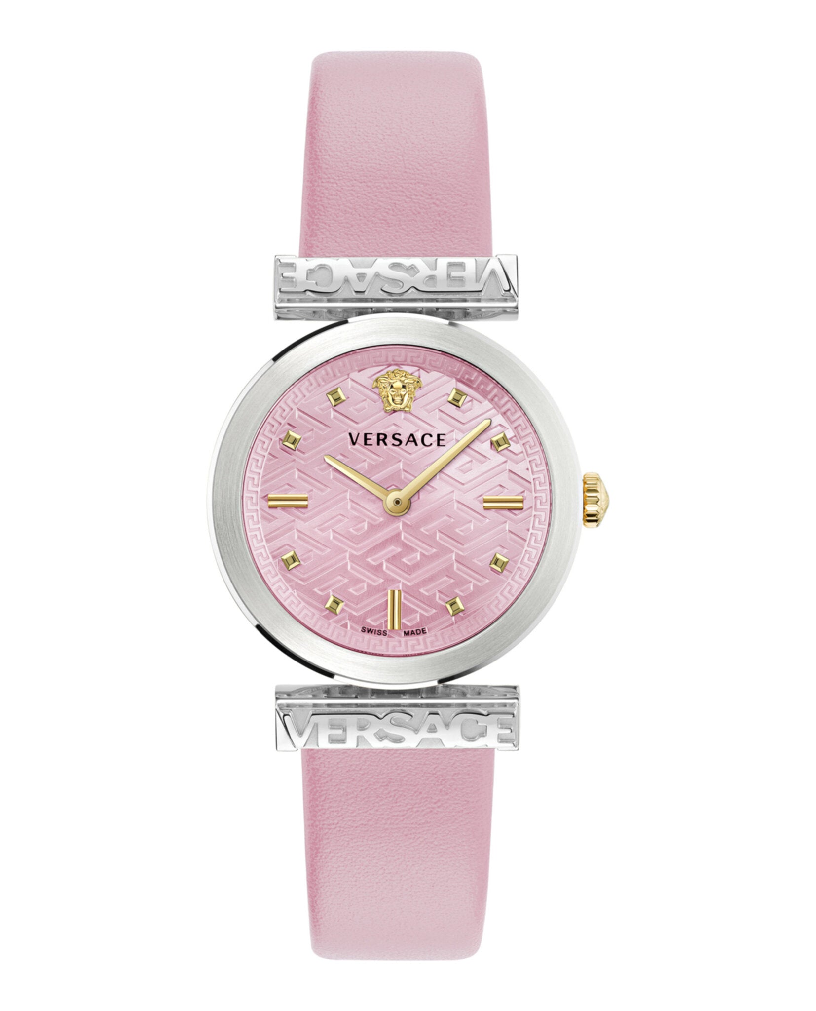 Versace Regalia Leather Watch