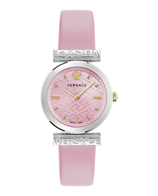 Versace Regalia Leather Watch