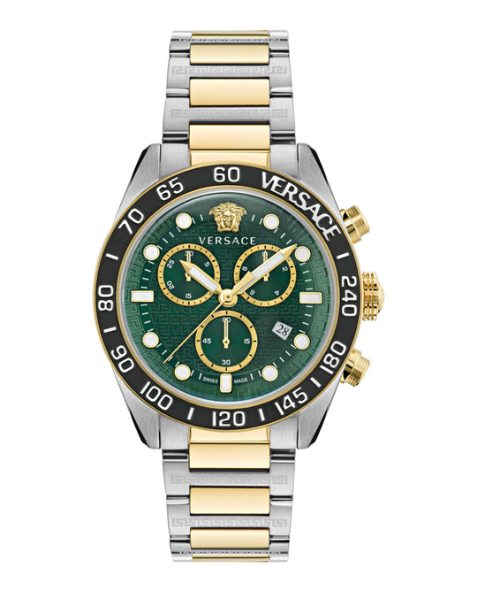 Greca Dome Chrono Bracelet Watch