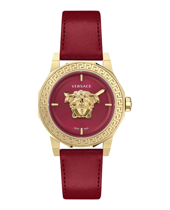 Medusa Deco Leather Watch