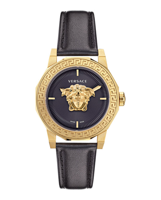 Medusa Deco Leather Watch