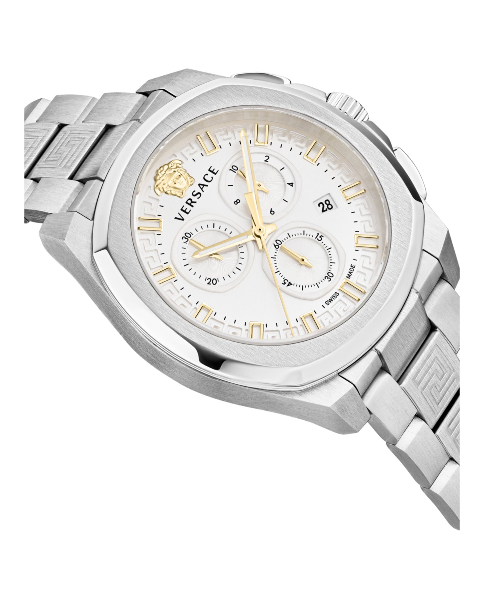 Versace Geo Chrono Bracelet Watch