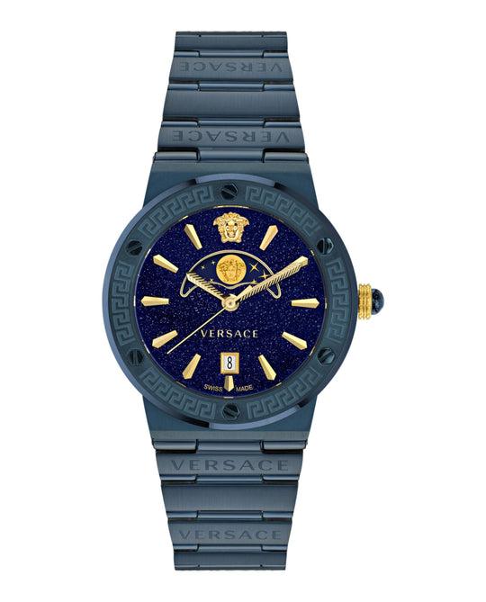 Greca Logo Moonphase Watch