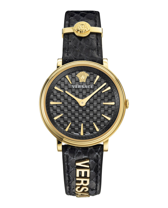 V-Circle Logomania Strap Watch