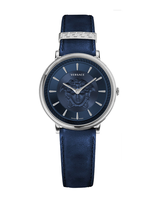 V-Circle Medusa Leather Watch