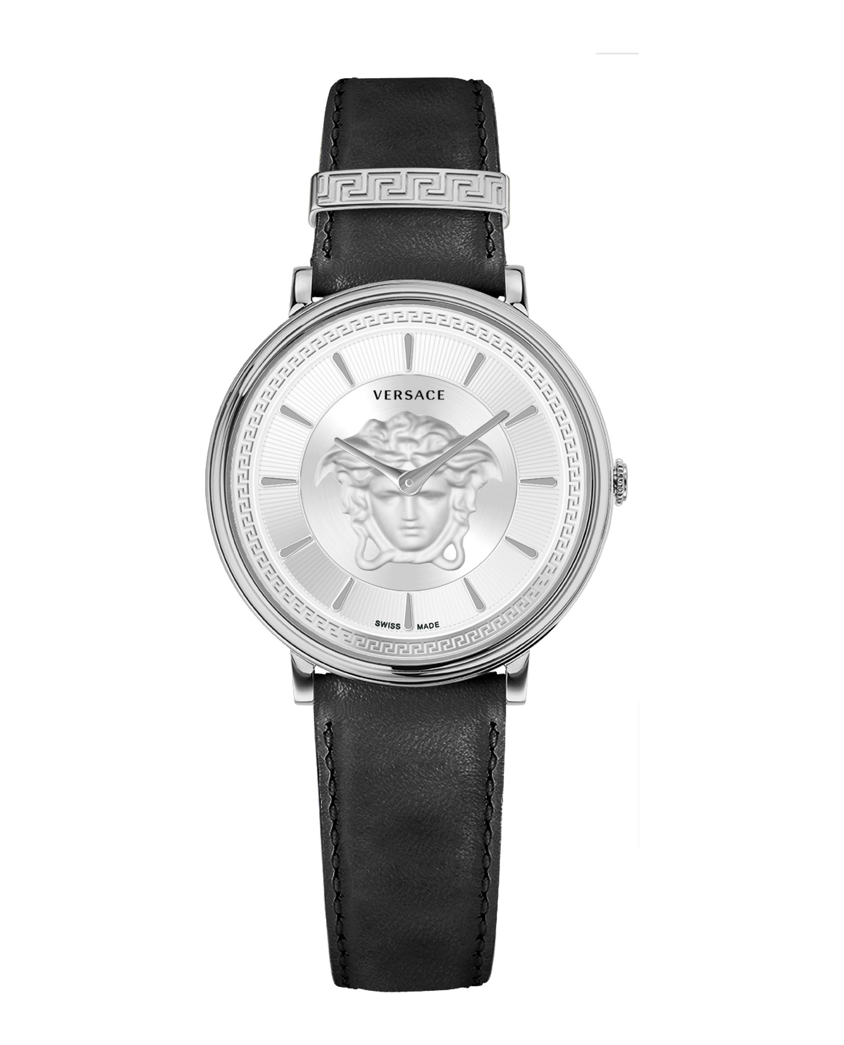 V-Circle Leather Quartz Watch