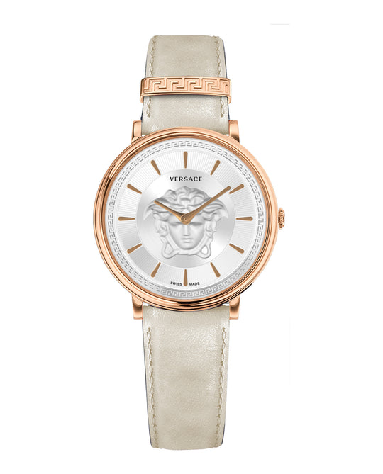 V-Circle Medusa Leather Watch
