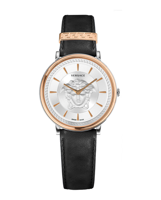 V-Circle Medusa Leather Watch