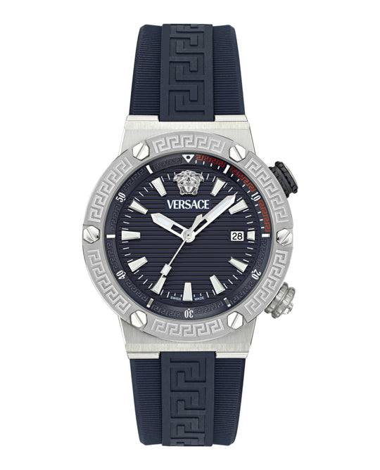 Greca Logo Diver Recycled PU Strap