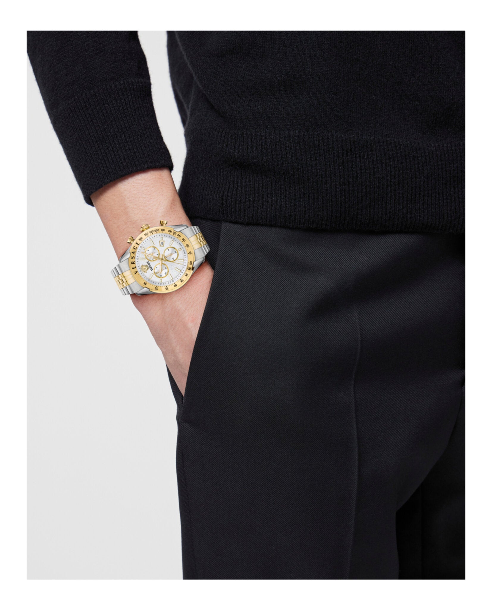 Versace Chrono Master Bracelet Watch