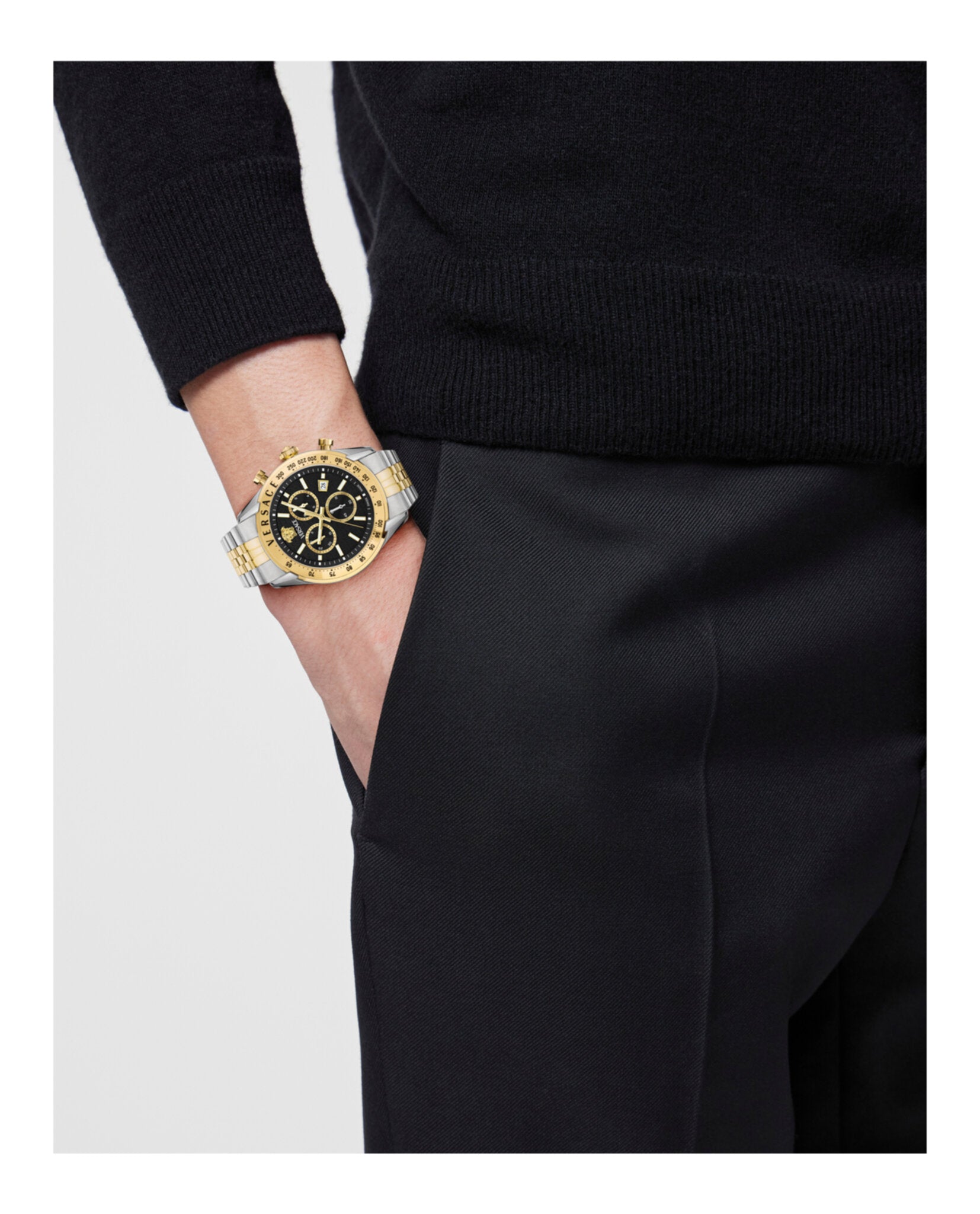 Versace Chrono Master Bracelet Watch
