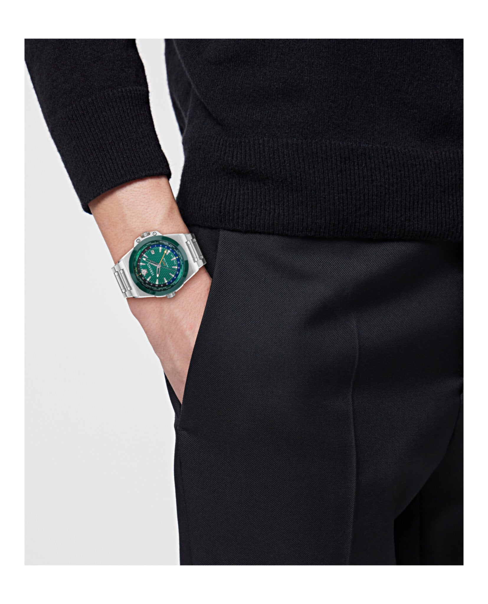 Greca Reaction GMT Bracelet Watch