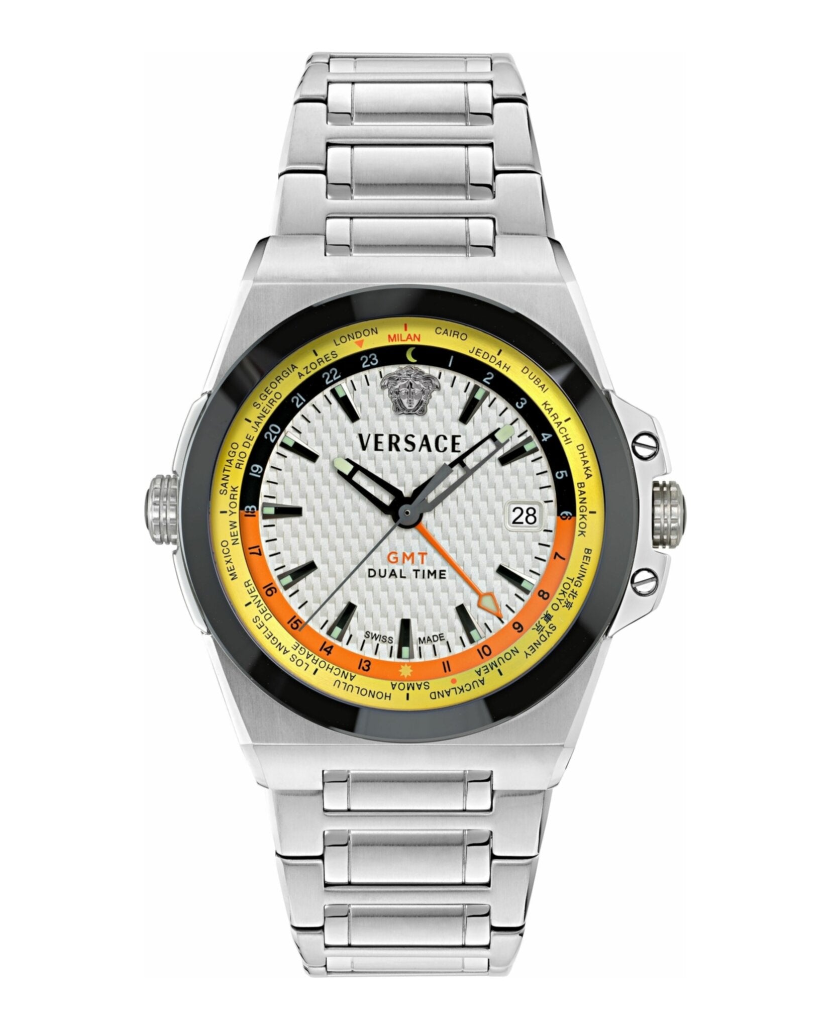 Greca Reaction GMT Bracelet Watch