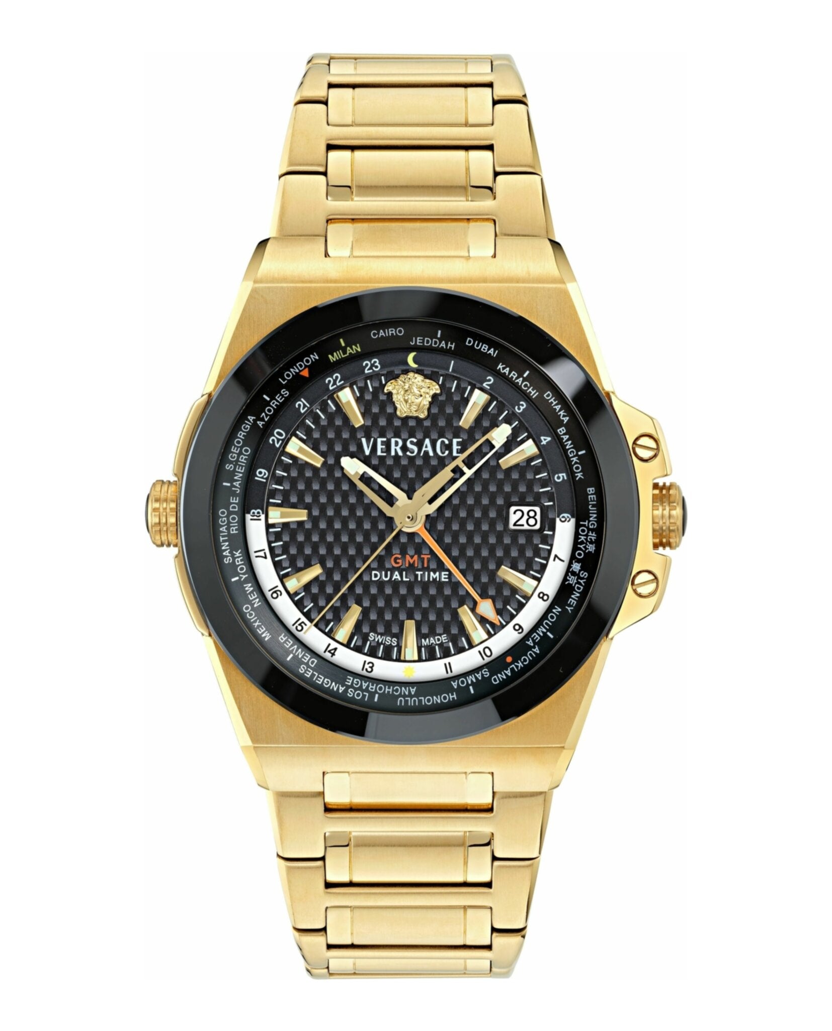 Greca Reaction GMT Bracelet Watch