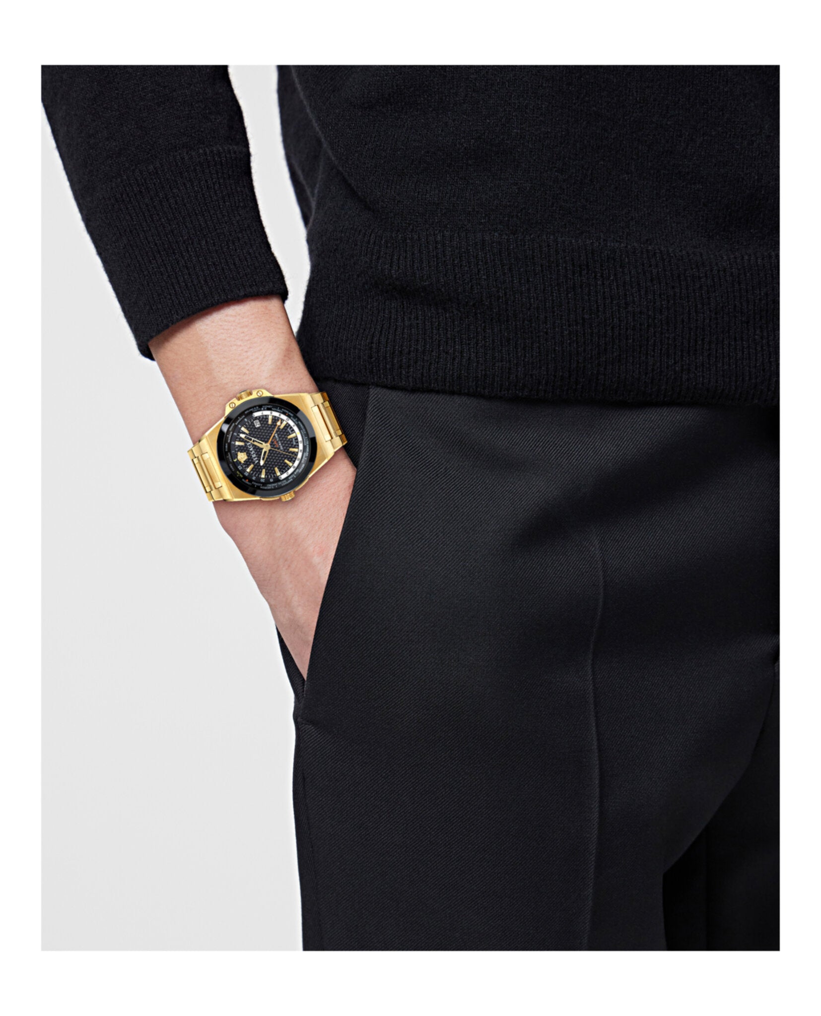 Greca Reaction GMT Bracelet Watch