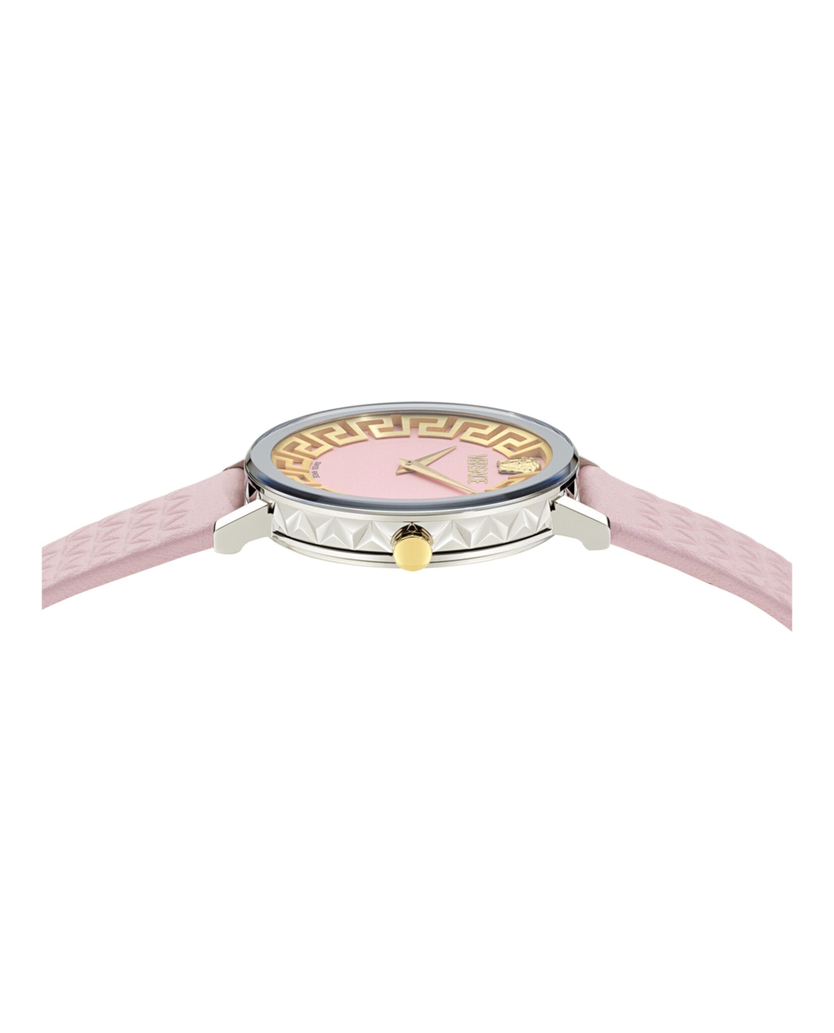 Versace Daedalus Leather Watch
