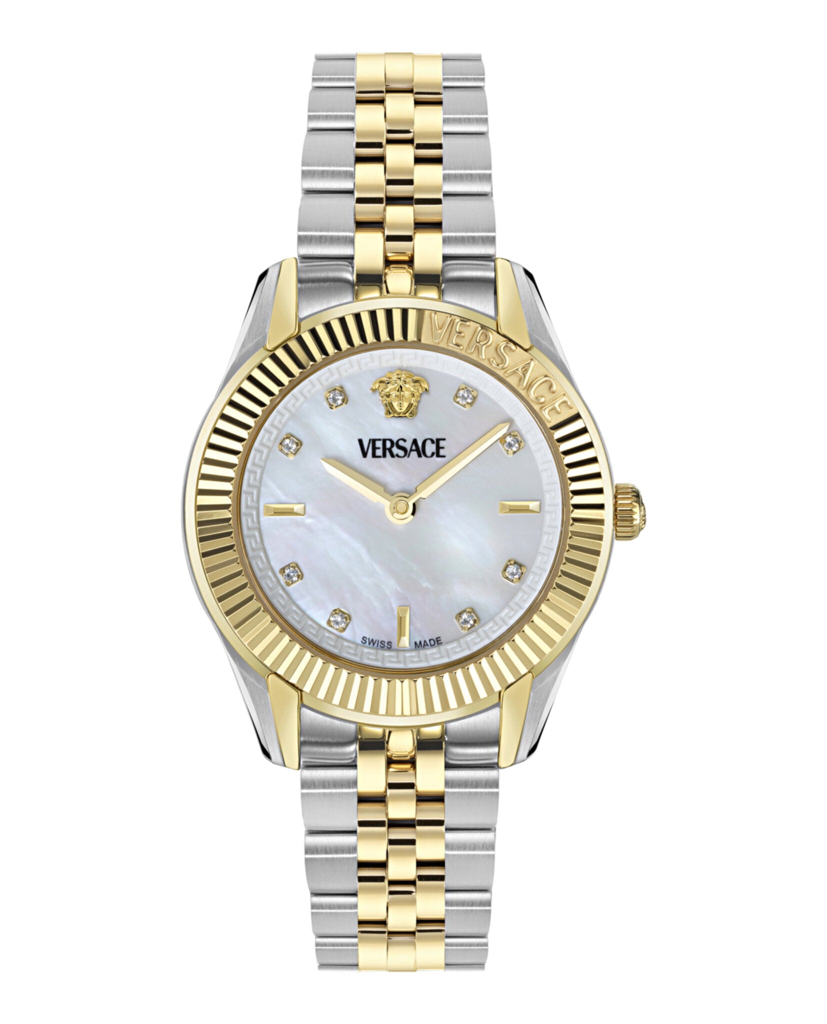 Greca Time Diamond Watch