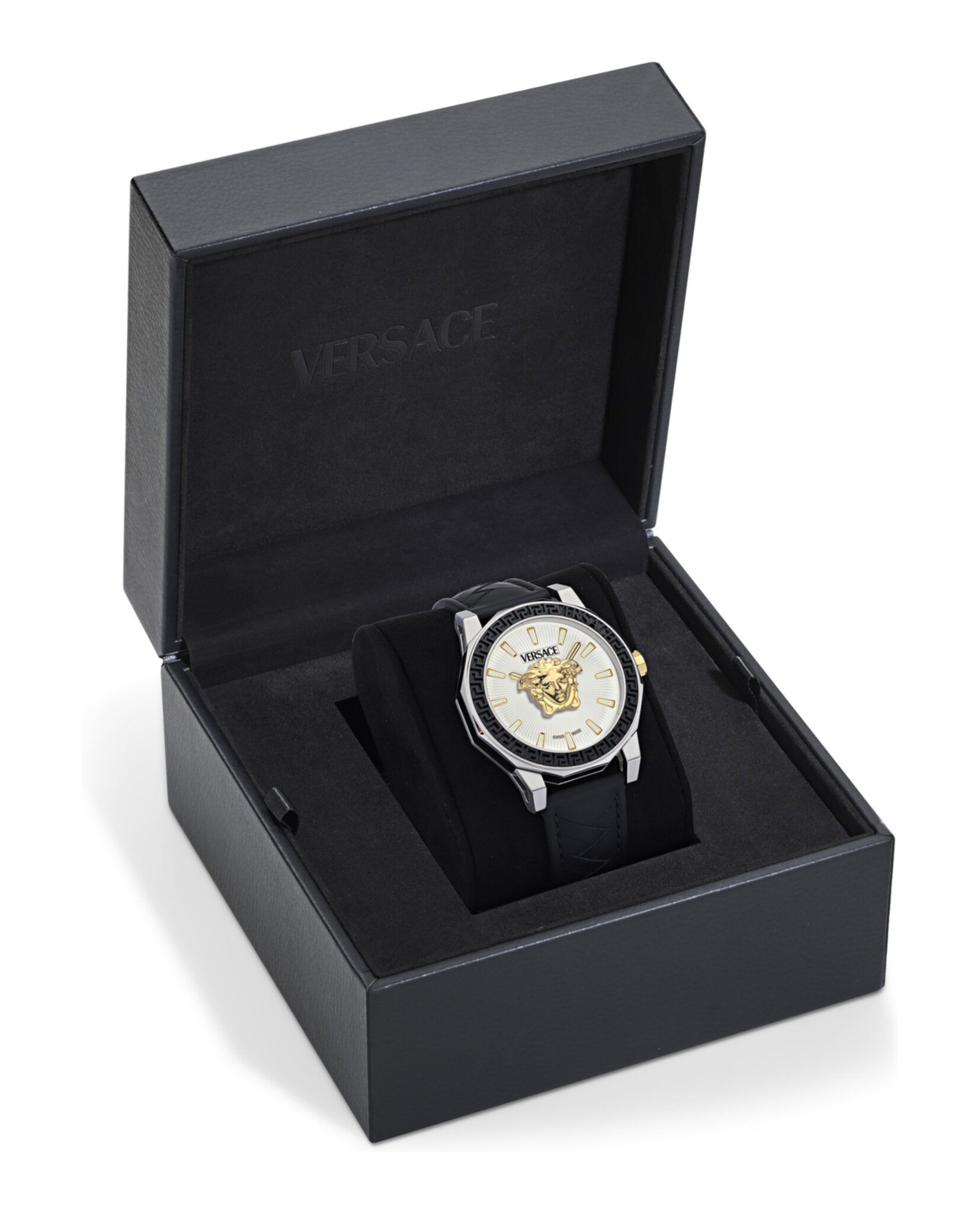 Medusa Deco Leather Watch