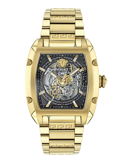 Versace Dominus Skeleton Automatic Watch