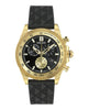 Versace Chrono X Leather Watch